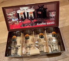 Vintage Boxed Dema 4 Irish Coffee Specials glasses