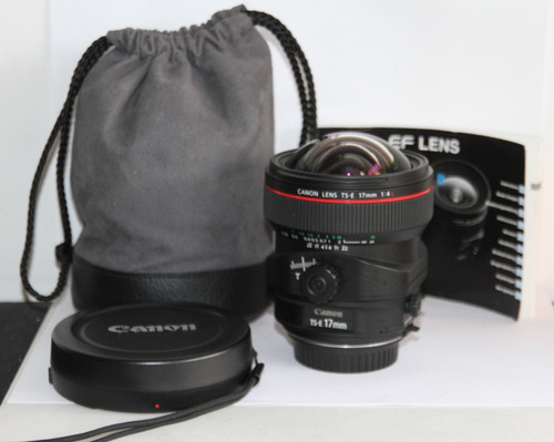 Excellent canon 17mm f4l - excellent,