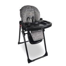 My Babiie MBHC8 Premium Highchair - Black Leopard