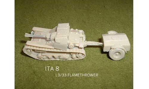 Wwii italian flame - italian, l3/33