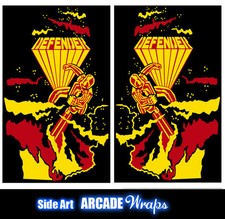 Defender Arcade Side Artwork