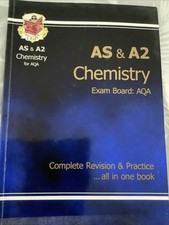 CGP AS & A2 Chemistry - Complete Revision & practice - A Level Year 1 + Year 2