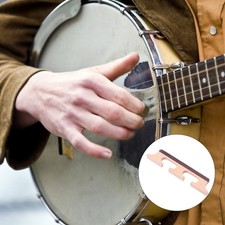  2 Pieces Irish Tenor Banjo Bridge Acoustic Guitar Accessories for