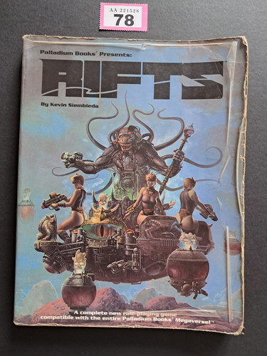 Rifts rpg main rule book - rifts,
