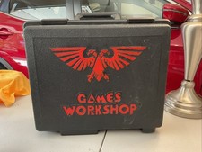 Games Workshop Warhammer Figure Carry Case Miniatures -Foam WH40K OOP - Large