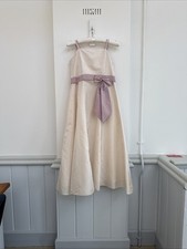 Bridesmaids Or Prom Dress Bush And Lilac Spaghetti Straps And Bow