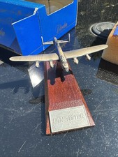 Vintage Brass Lancaster Bomber