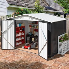 6x8 FT Metal Outdoor Storage