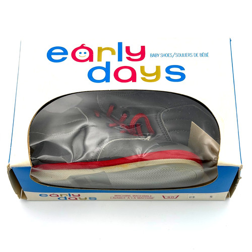 Early days vintage gray - vintage, red