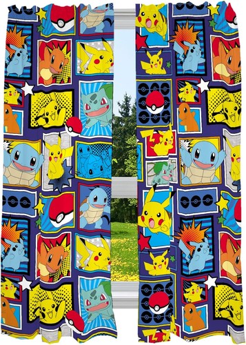 Kids room window curtains - window,