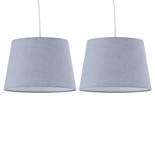 Set of 2 Grey 23cm Easy Fit