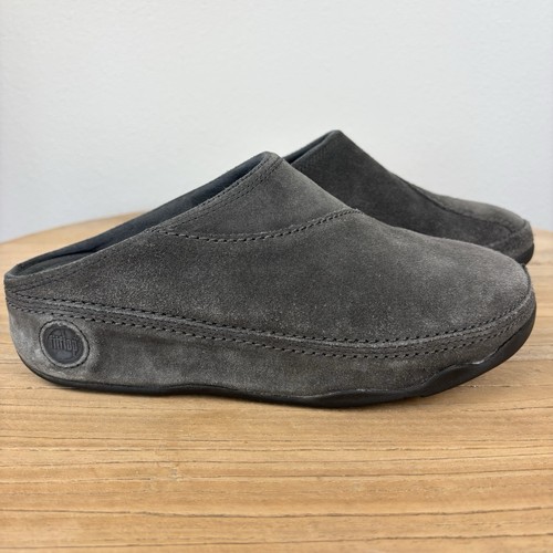Fitflop clogs womens suede - fitflop, 8