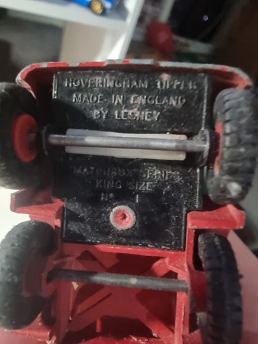 Matchbox hoveringham tipper - matchbox,