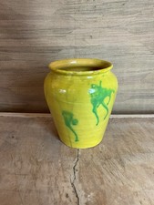 Antique 1920’s Spanish Terracotta Glazed Pot