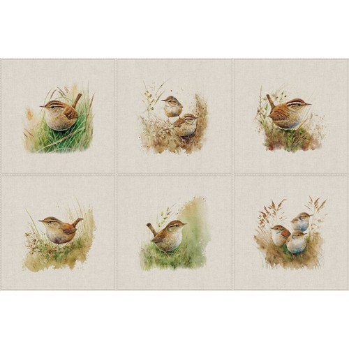 Cotton rich linen look fabric - rich,