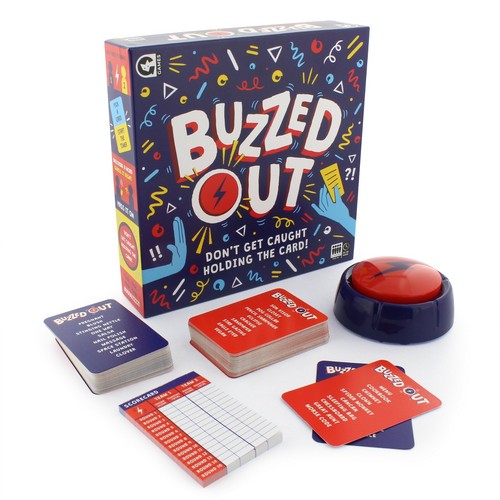 Buzzed out card - buzzed,