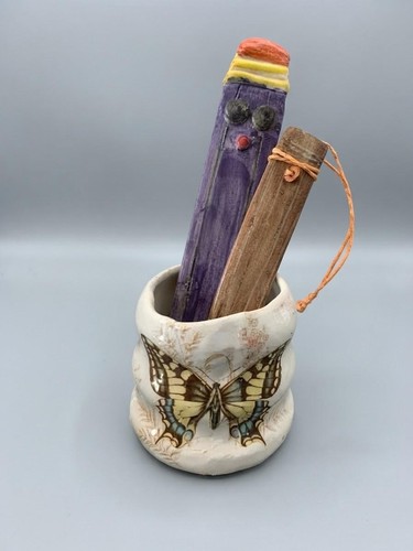 Handmade butterfly ceramic - handmade,