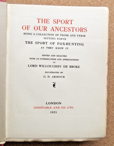 The sport our ancestors - the,