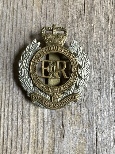Royal engineers brass slider - brass,