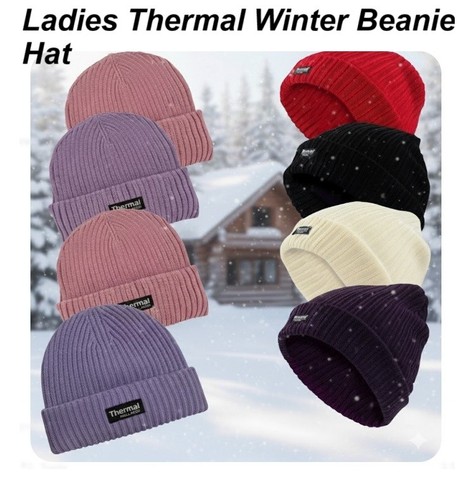 Womens insulated beanie hat - womens,
