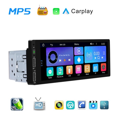 Single din car - stereo, radio