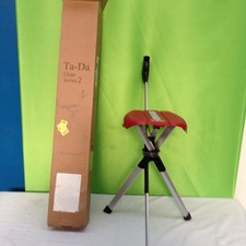 TA-DA Step2Gold Series 2  Walking Stick & Seat, Lightweight Aluminium Pole Chair