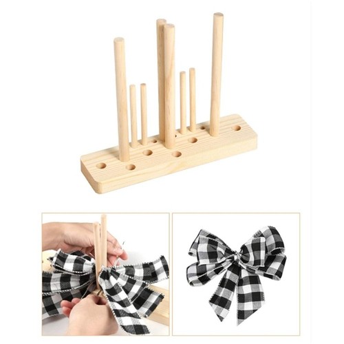 Wooden bow maker - bow, ribbon