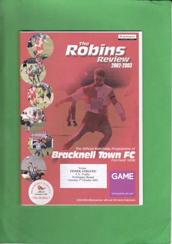 Bracknell town fisher - v,