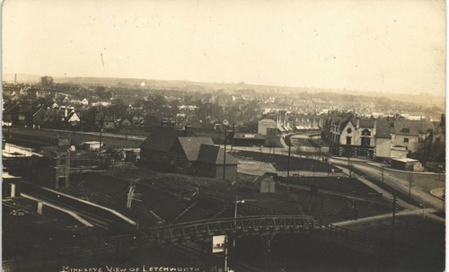 Letchworth birdseye view - birdseye, #