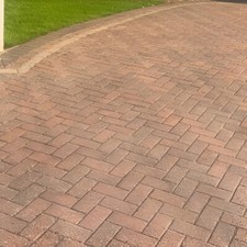 Driveway block paving brindle - block,
