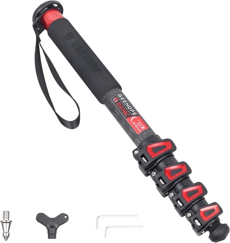 Carbon fiber camera monopod - carbon,