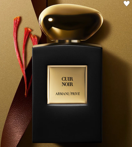Armani cuir noir eau - cuir,