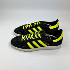 Adidas Spezial Handball Mens Trainers Black Suede UK 9.5 Retro Classic Style