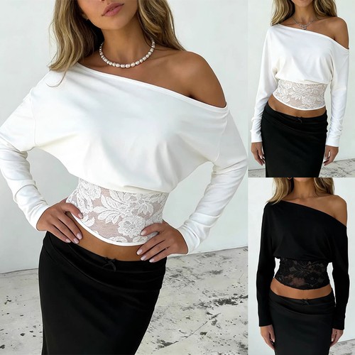Womens one off shoulder long - womens,