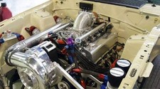 Ford SBF Reverse Drive Race