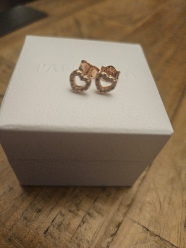 Pandora rose gold open - , heart