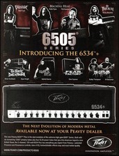 Peavey 6505 guitar amp 2010 ad