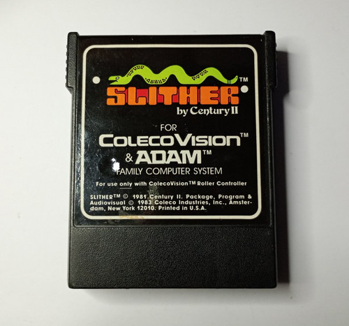 Slither colecovision cart - slither, 🐍