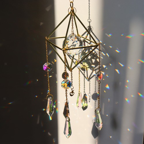 Clear crystal suncatcher - clear,