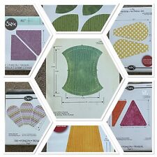 Sizzix BIGZ, BIGZ L, BIGZ XL & BIGZ PLUS Q dies for QUILTING - new & used, vgc