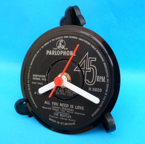The beatles clock side table - the,