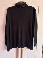 Mens Hippo Black Turtleneck
