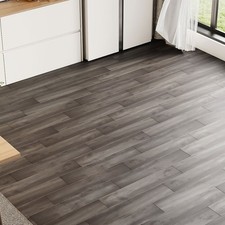 36 Pcs 15x91cm Wooden Flooring for Rooms Floor Planks Self Adhesive Floor Tiles