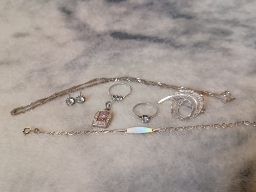 Solid silver 925 jewellery job - silver,