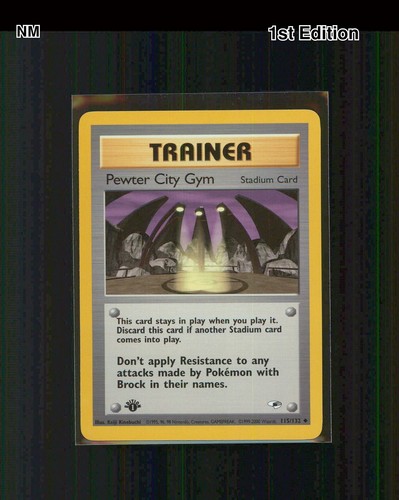 Pewter city gym - city,