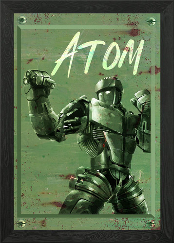 Atom real steel framed - steel,
