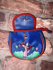 Vintage Disney Winnie The Pooh Piglet Coin Purse Bag BHS British Home Stores VGC