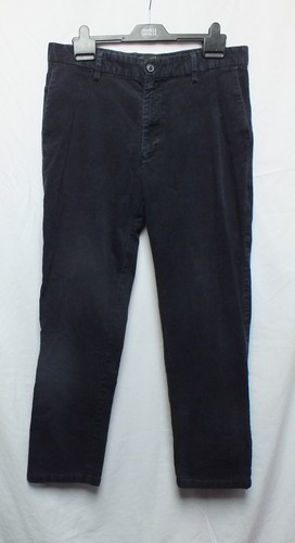 Navy stretch cotton - m&s, velvet