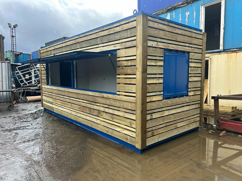 20ft 8ft kiosk shipping - 20ft,