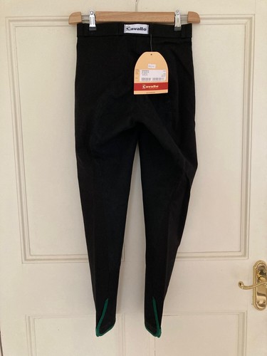 Women cavallo black breeches - black,